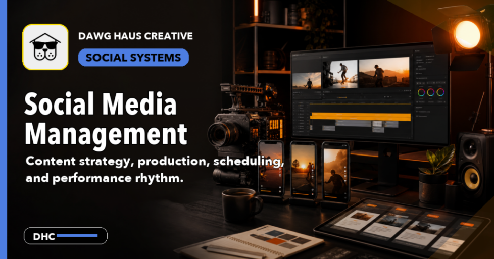 Social Media Management - Dawg Haus Creative