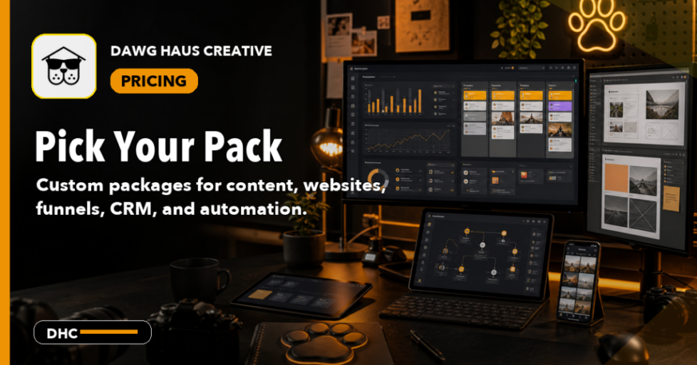Pick Your Pack - Dawg Haus Creative