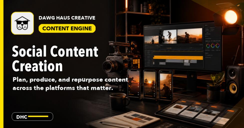 Social Content Creation - Dawg Haus Creative
