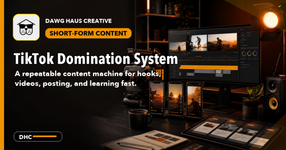 TikTok Domination System - Dawg Haus Creative